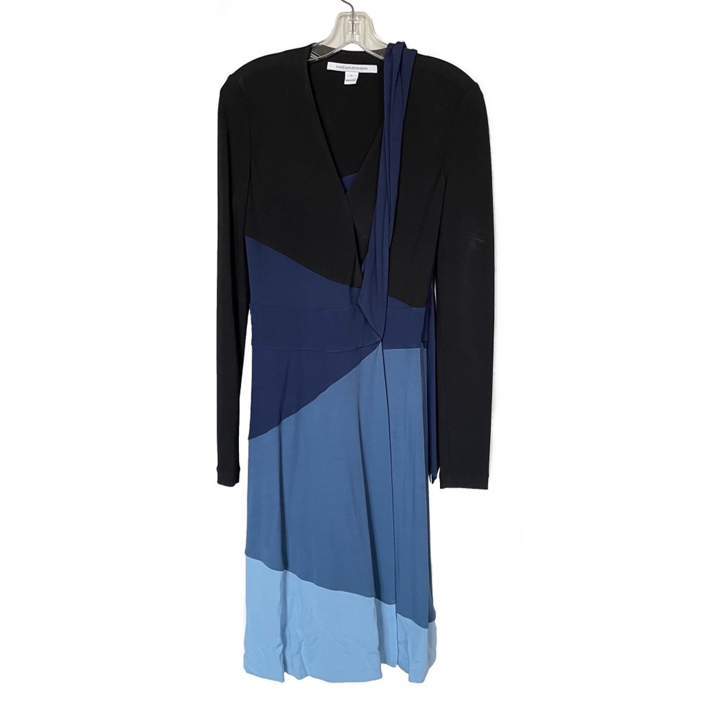 Blue Diane von furstenberg dress
